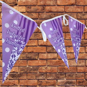 Recycled Knitted Polyester Bunting