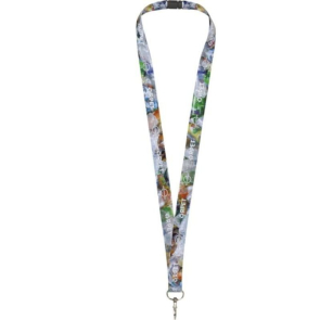 Addie Recycled PET Lanyard With Double Side Sublimation