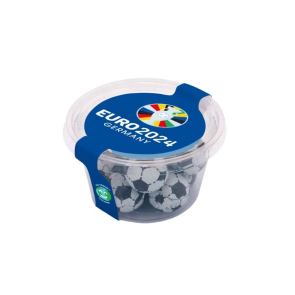 Maxi Eco Pot – Milk Chocolate Footballs