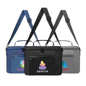 City Pack 600D rPET Zippered Cooler Bag 10L