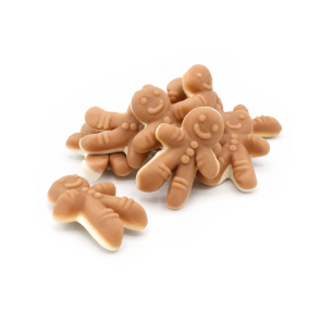 Gingerbread Men in Clear Cube 53g