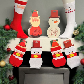 Christmas Card and Sock Set
