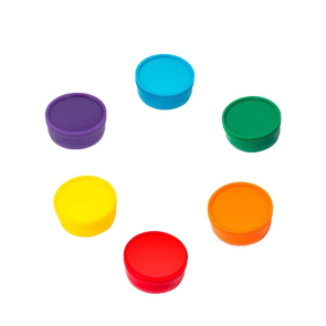 Mini Clear Tube filled with Chocolate Beanies