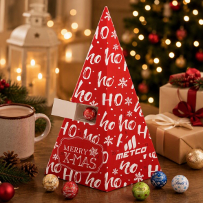 Bespoke Luxury Lindt Pyramid Shaped Advent Calendar