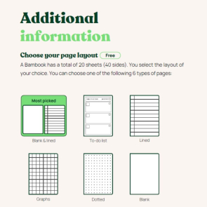 A5 Bamboo Smart Notebook