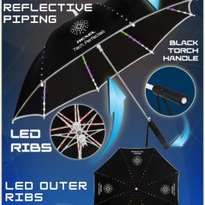 Falcone LED Automatic Umbrella