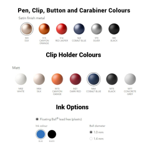 Pen and Carbiner Set