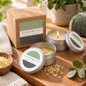 2 Piece Relaxing Set in a Brown Box