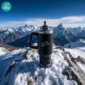 Everest Recycled Stainless Steel Travel Mug 1182ml