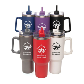 Everest Recycled Stainless Steel Travel Mug 1182ml