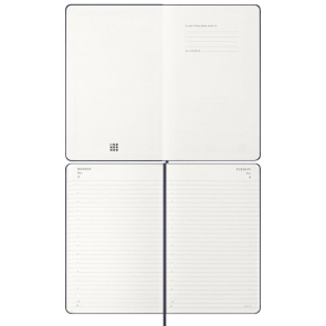Moleskine 12 Month Large Daily Planner- Hard Cover
