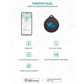 Findpop Dual RCS Recycled Plastic Item Finder IPX5