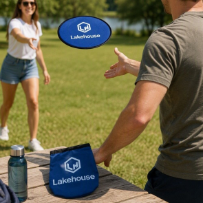 Foldable Frisbee with Pouch