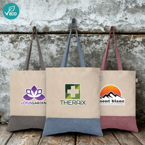 Two-Tone Recycled Cotton Tote 3L