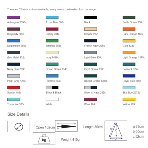 Promo-Matic Deluxe Umbrella