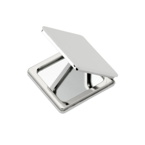 Square Double Mirror with Magnetic Closure