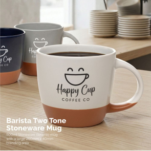 Barista Two Tone Stoneware Mug