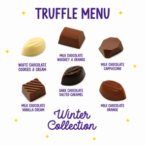 Chocolate Selection Box - 18x Chocolate Truffles & Bar