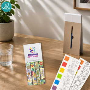 Watercolour Pad, Brush & Paint Set