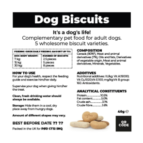 Dog Biscuit Powch™ 40g