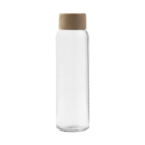 Aqua 500ml Glass Water Bottle