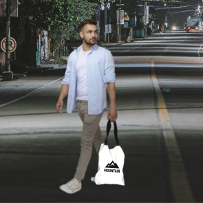 Reflective Shopping Bag