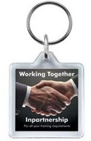 Promotional keyring