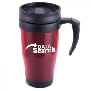 Promotional travel mug with lid