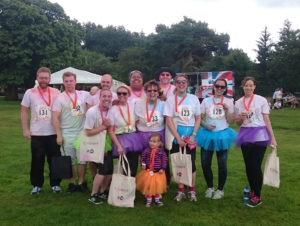 Group shot of Team Pellacraft at Runga Run 2016