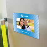 Magnetic selfie frame