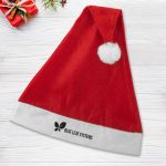 Branded Christmas Santa Hat