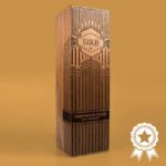 Award-winning, Real Wood Column Award