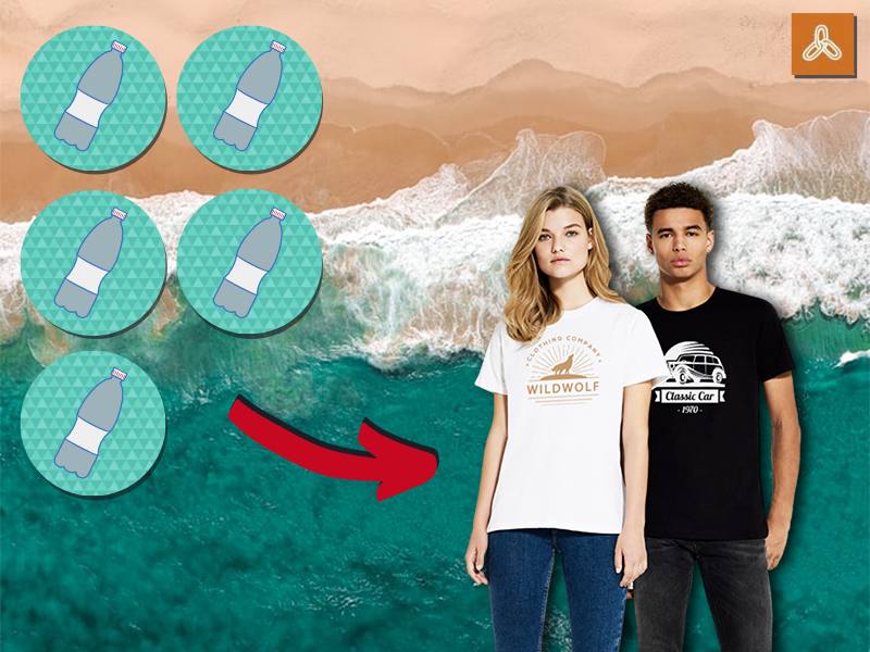 clothes made from recycled plastic bottles