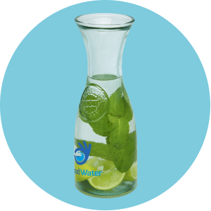 Fresco Recycled Glass Carafe